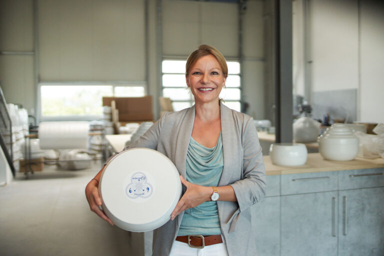 Michelle Mohorn mit dem AQUAPOL® System